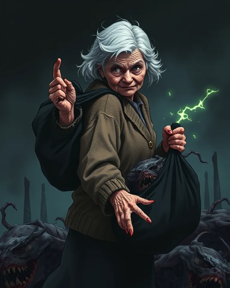Portrait of Doris - Collector of Evil