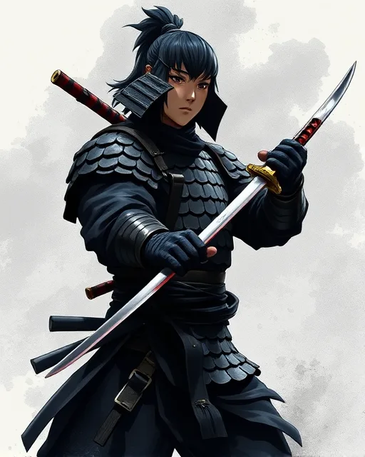 Portrait of Silent Shinobi