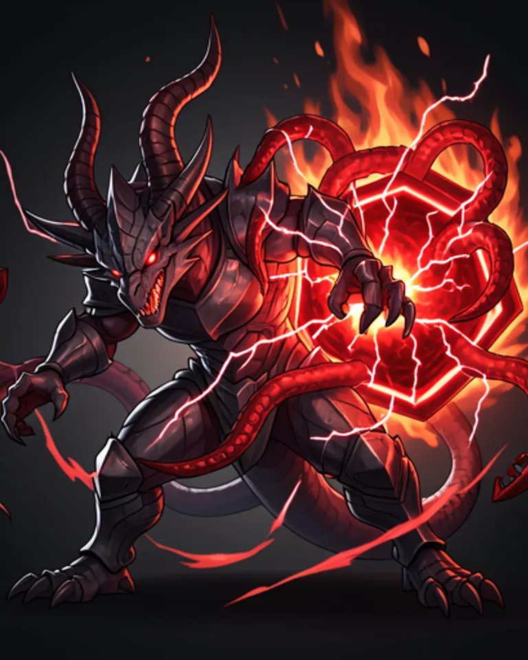 Portrait of Pet Dragon From [Redacted]