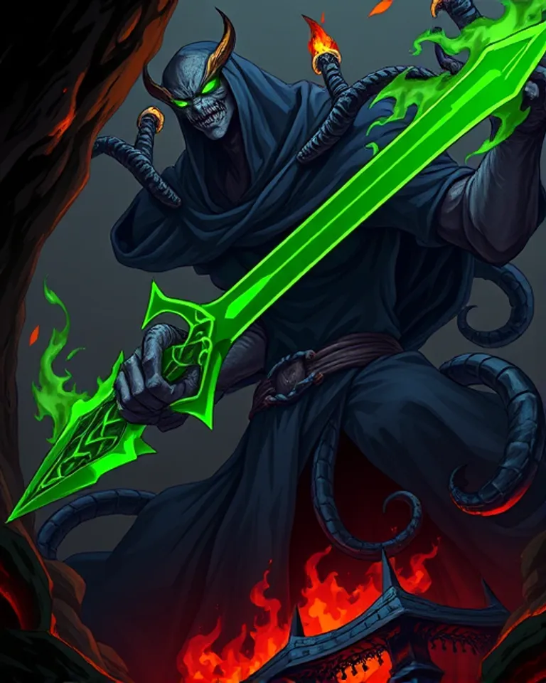 Portrait of GreeNa, Fateslayer