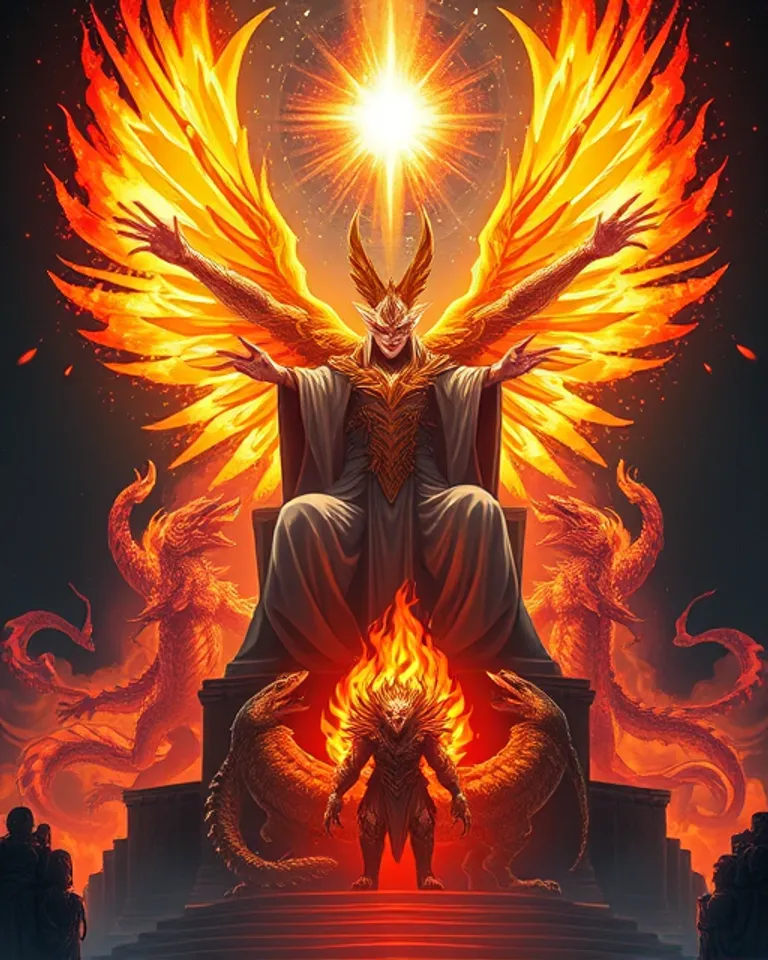 Portrait of God-King Supernova