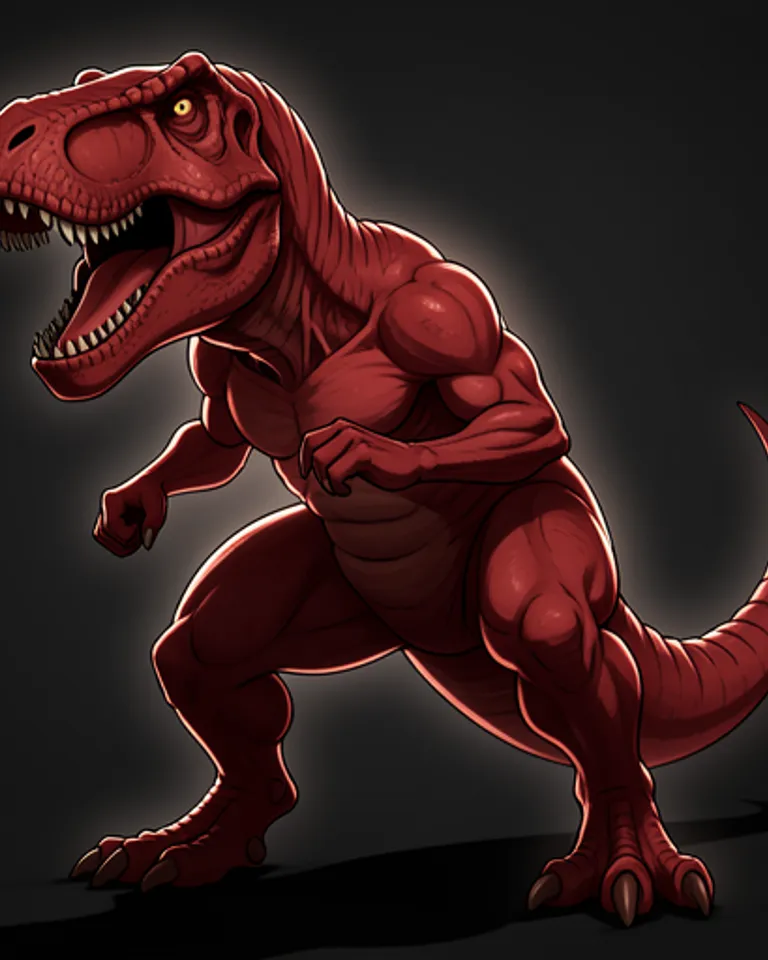 Portrait of The Terrible Lizard Blight