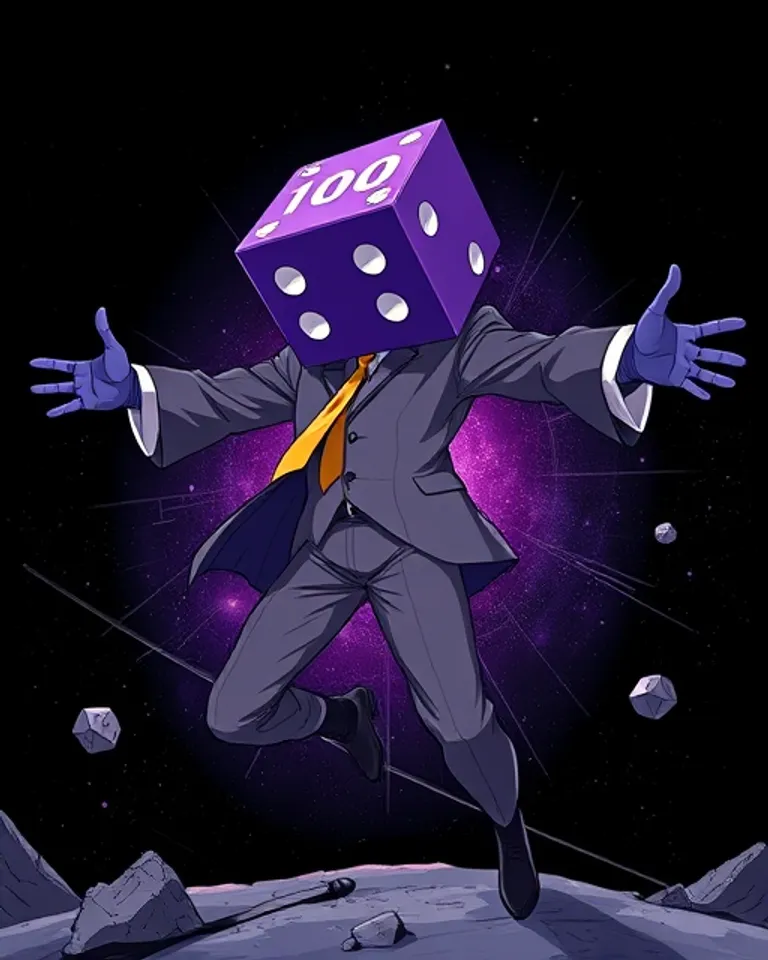 Portrait of Balus, the Chaos Roll