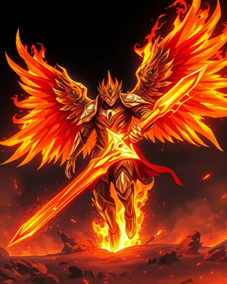 Portrait of The Eternal Flame