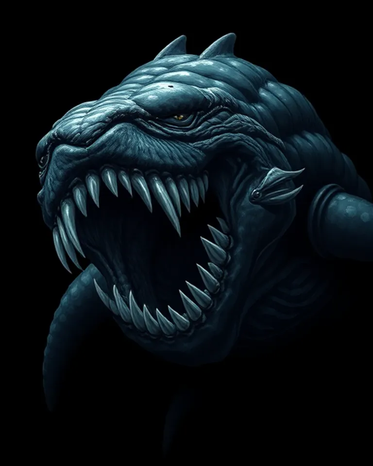Portrait of Something Ancient from the Deep