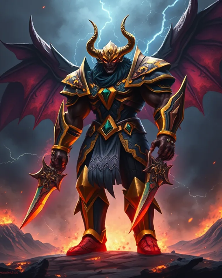 Portrait of Obsidian Titan Warlord