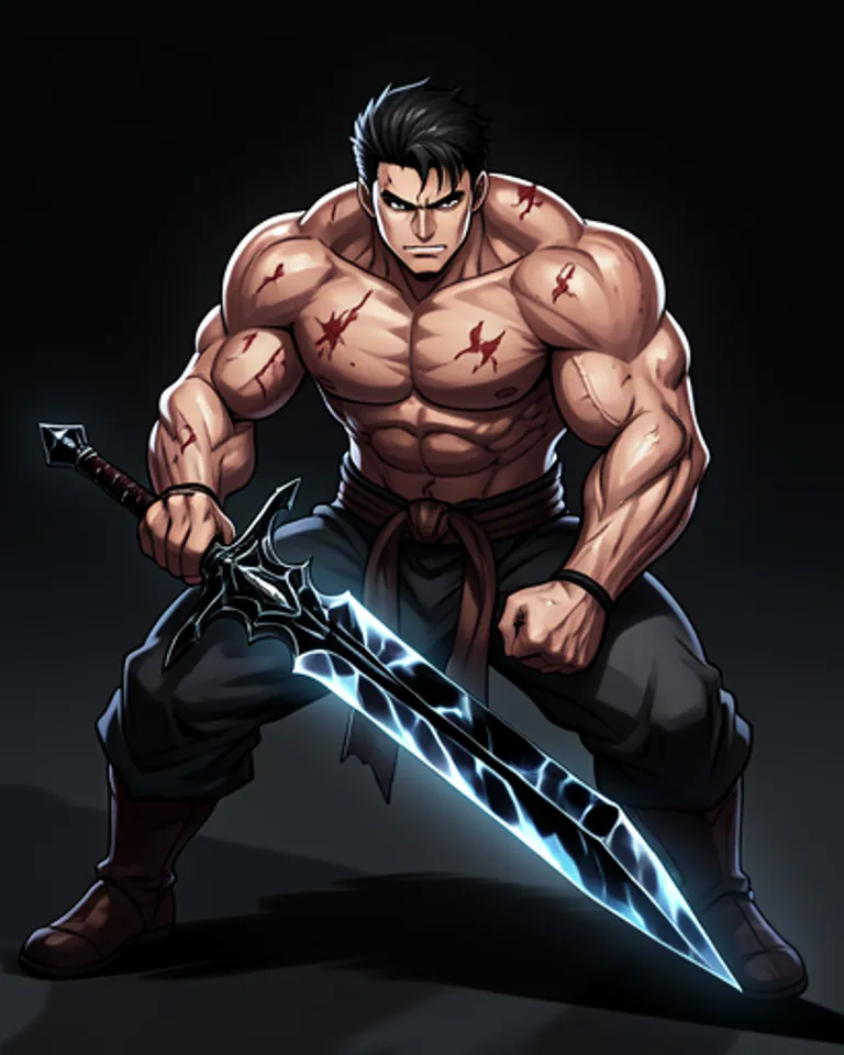 Portrait of Master fighter: Gemini