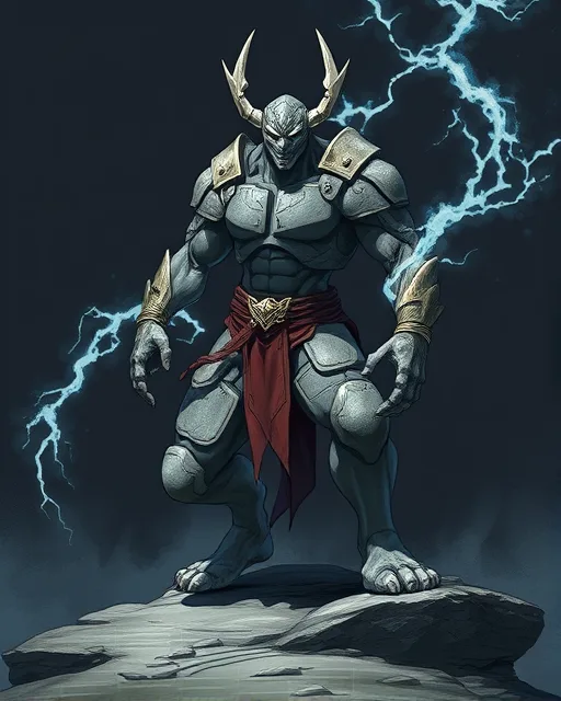 Portrait of Thunder Spirit