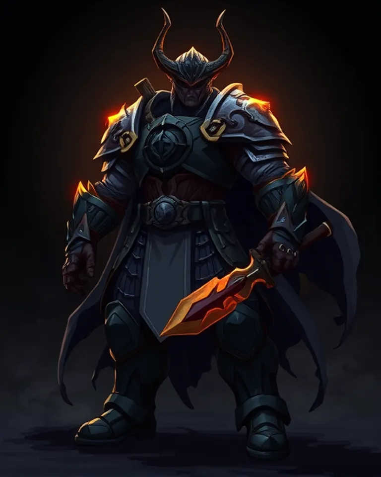 Portrait of Tai the Warrior of Calamity