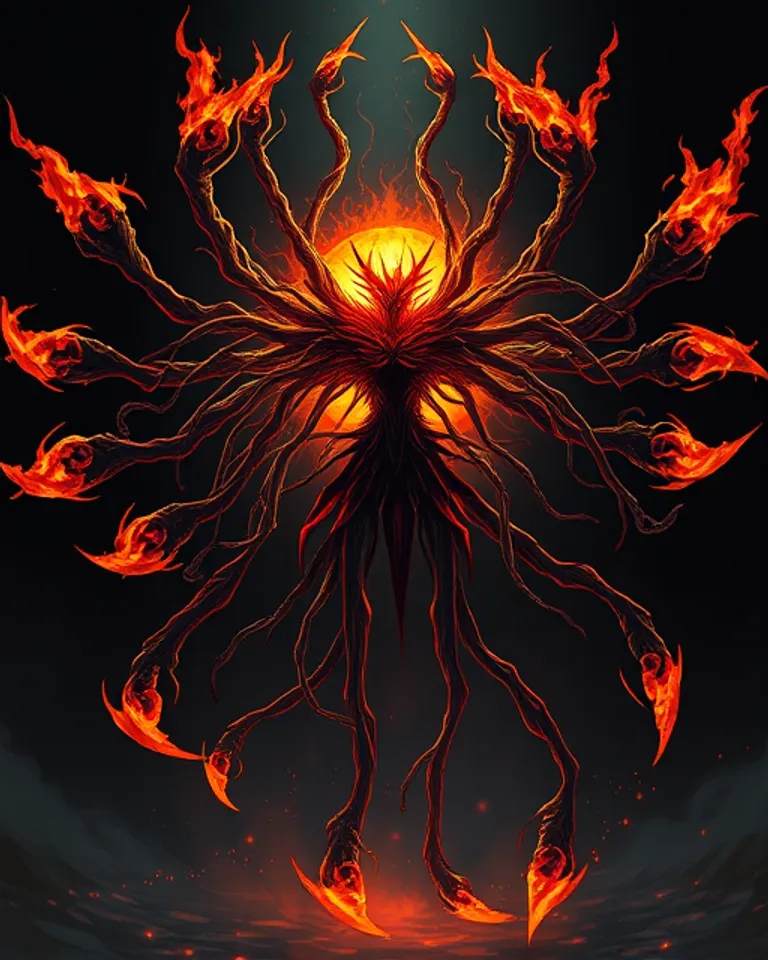 Portrait of Eldritch Sun God