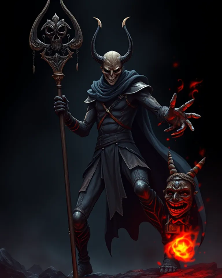 Portrait of Dr Facilier
