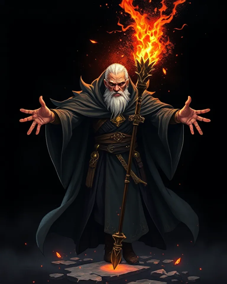Portrait of The grand summoner