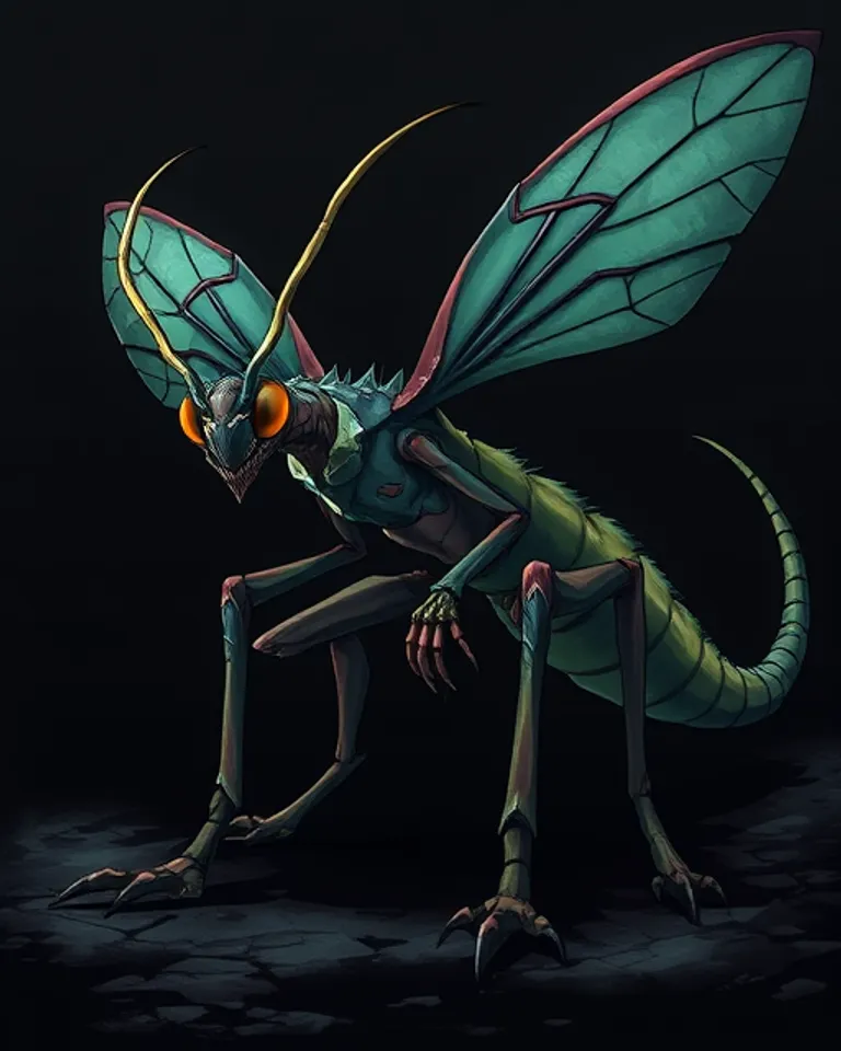 Portrait of Draco Wing