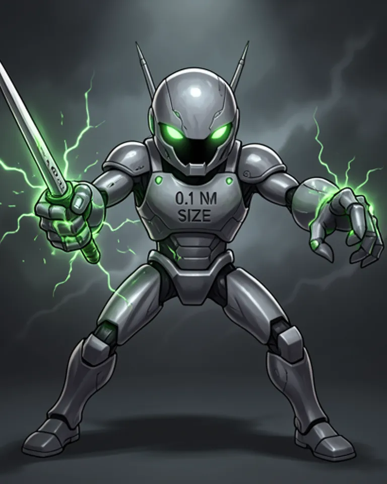 Portrait of NANOBOT UNDETECTABLE 3 Nanometers