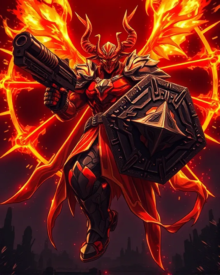 Portrait of Orbius Reborn