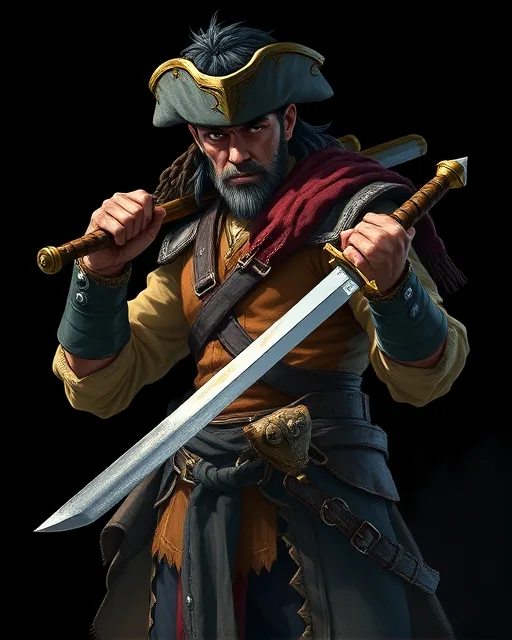 Portrait of Salt Captain