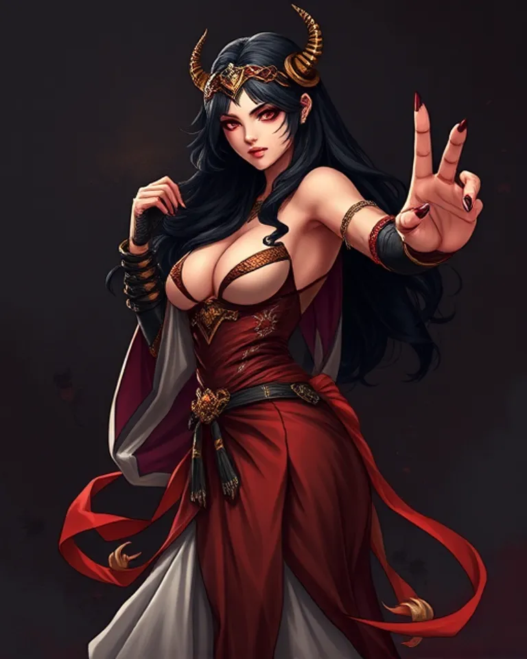Portrait of Sinhai the sensual