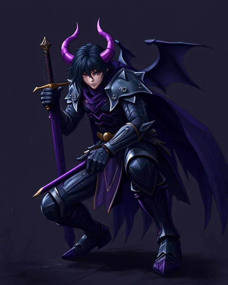 Portrait of N.M.E Ruler of the abyss