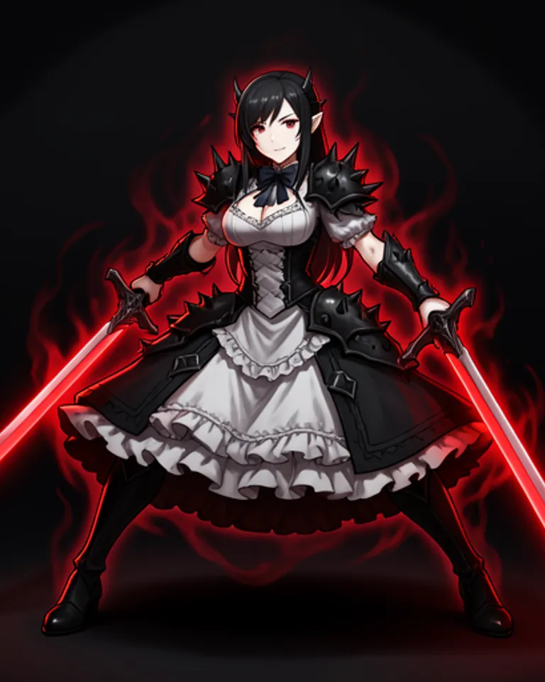 Portrait of Vivy the Vampire Queen