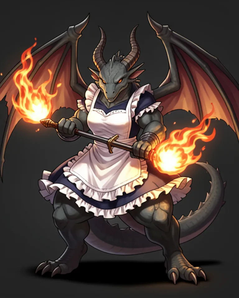 Portrait of Dragon Maid