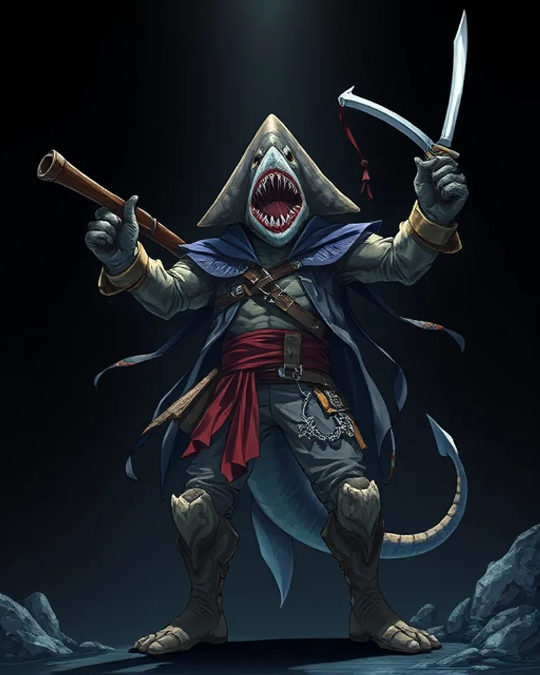 Portrait of Moray the Pirate