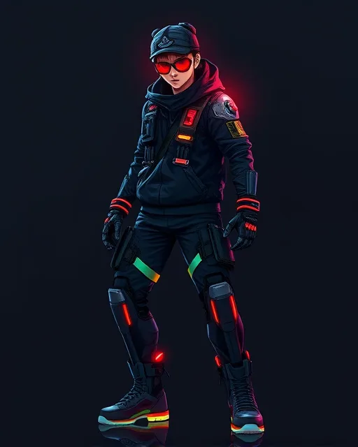 Portrait of Binary Runner