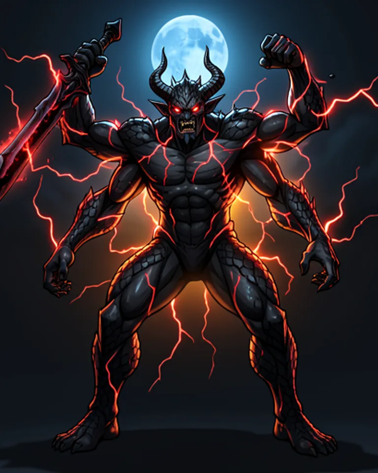 Portrait of Flammel The Slayer