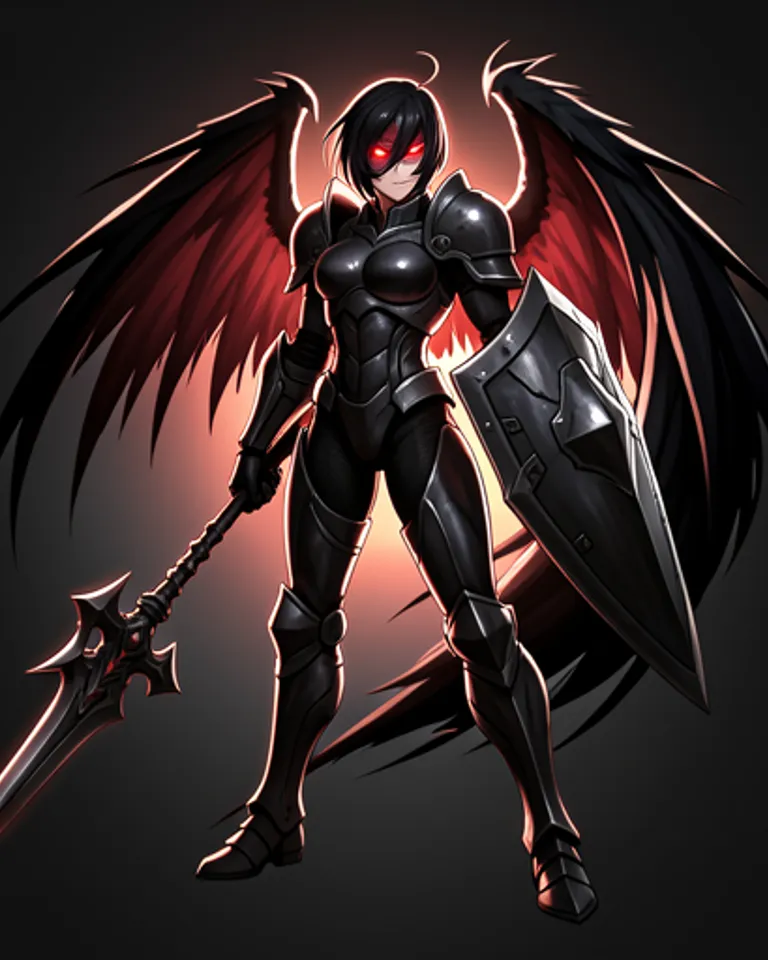 Portrait of Iron Huntress