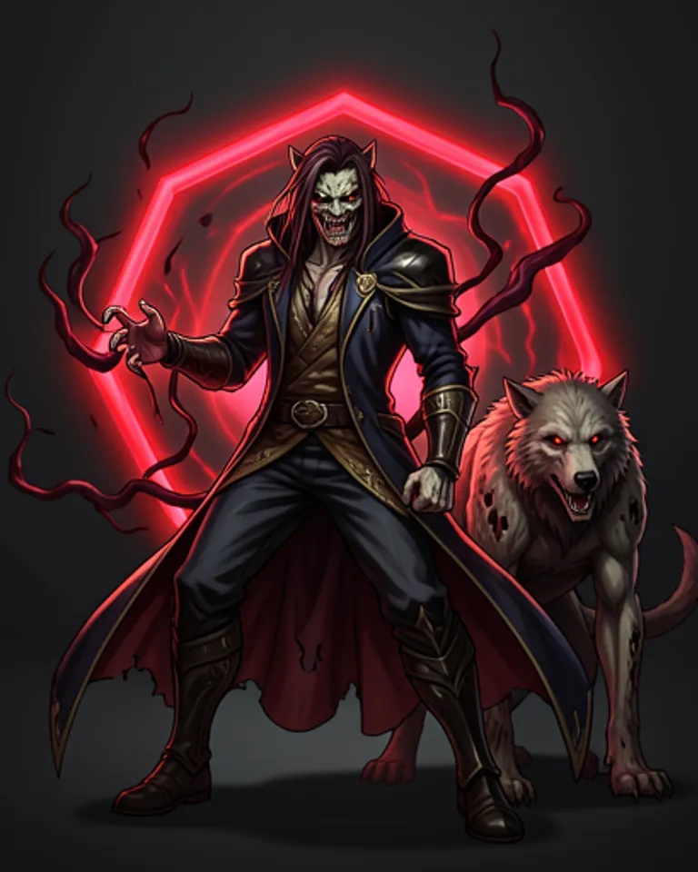 Portrait of Vexan - Lord of Curses