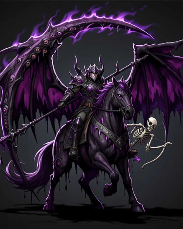 Portrait of The Dread Scythe
