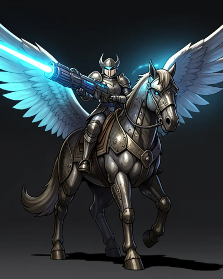Portrait of Holy Mecha