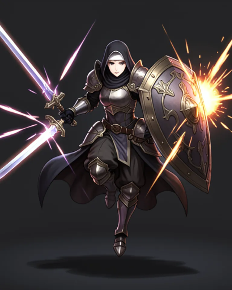 Portrait of Nun of End Times