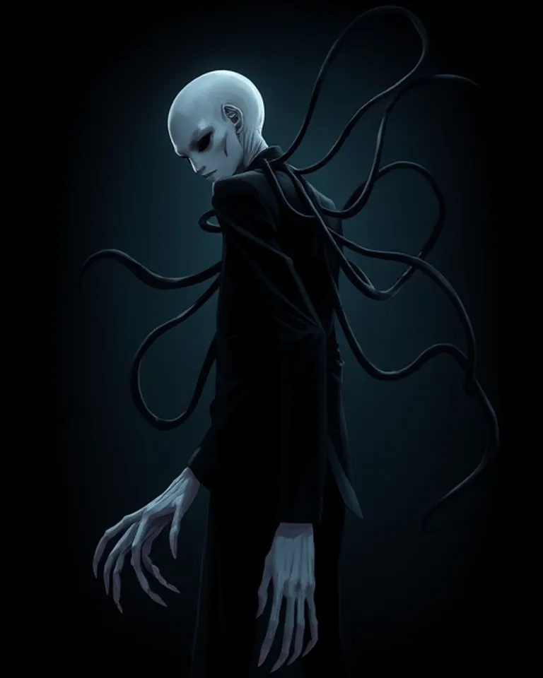Portrait of Slenderman