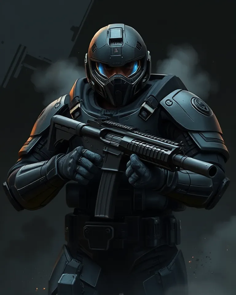 Portrait of The Ultimate Solider
