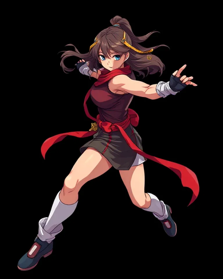 Portrait of The Flailing Speedster 