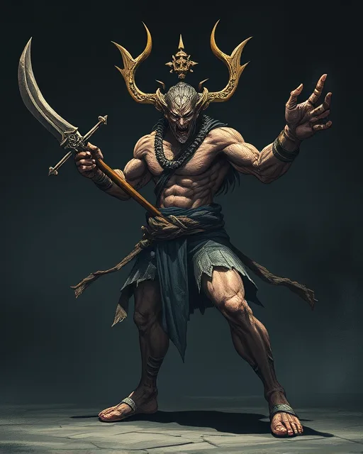 Portrait of Hungry Demigod
