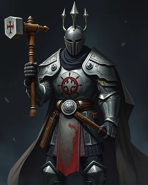 Portrait of Broken Crusader