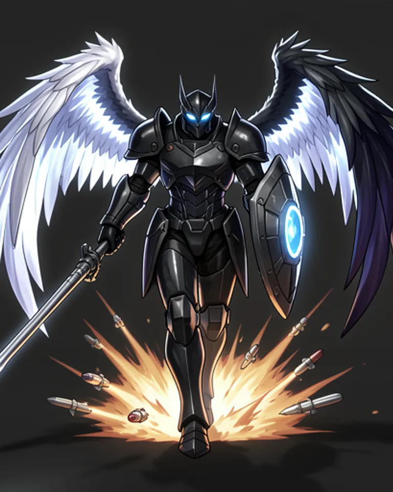 Portrait of Vile Lance, The Heretech