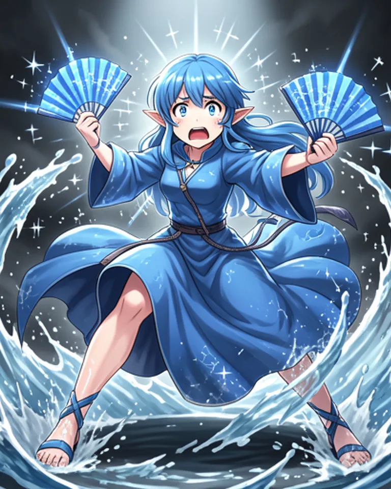 Portrait of Useless Aqua
