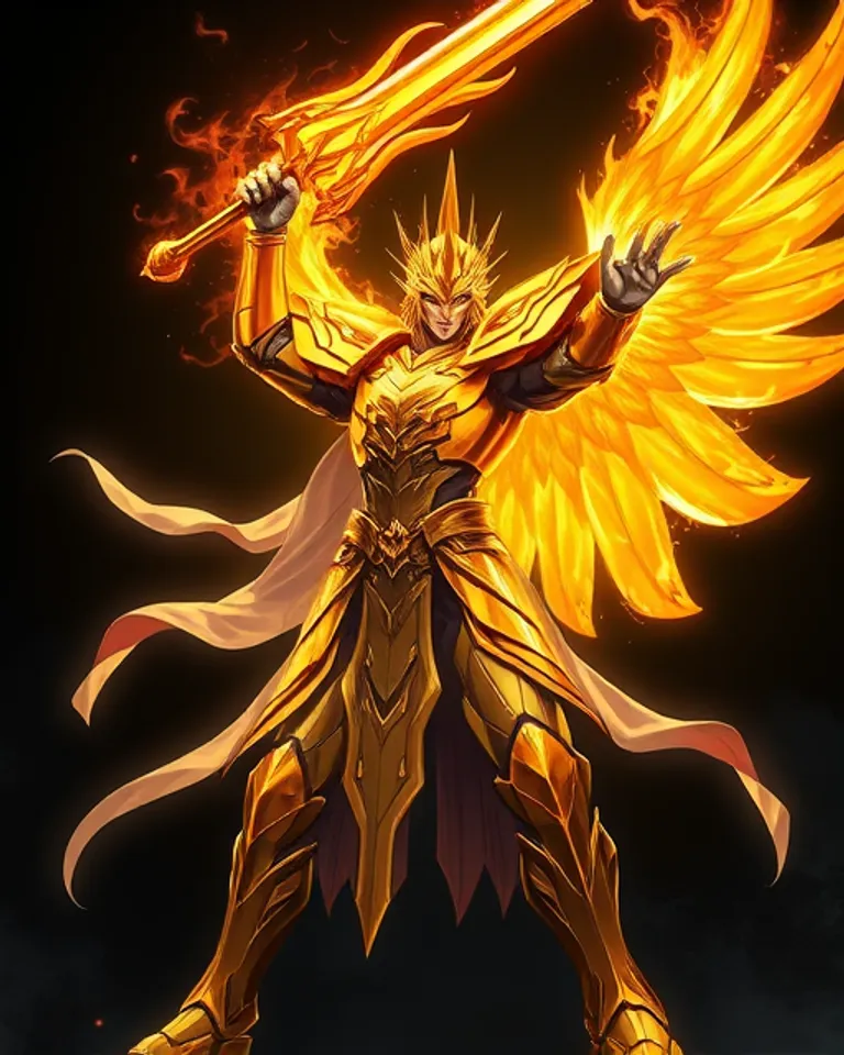 Portrait of God-Emperor of Mankind