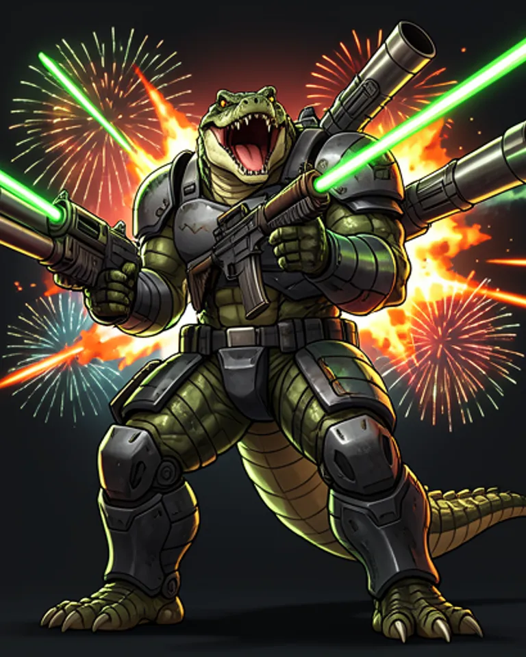 Portrait of Corvex Mega Croccer