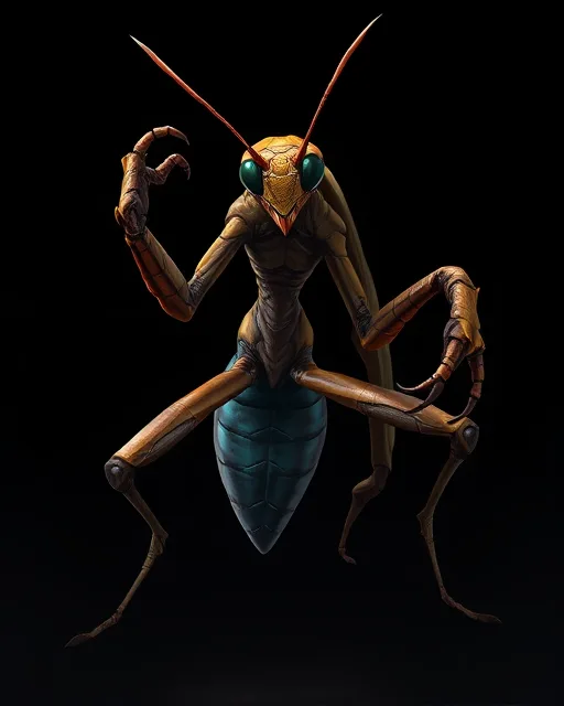 Portrait of Chitin Mantis