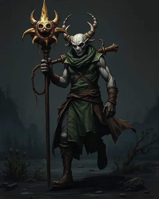 Portrait of Famine Bearer
