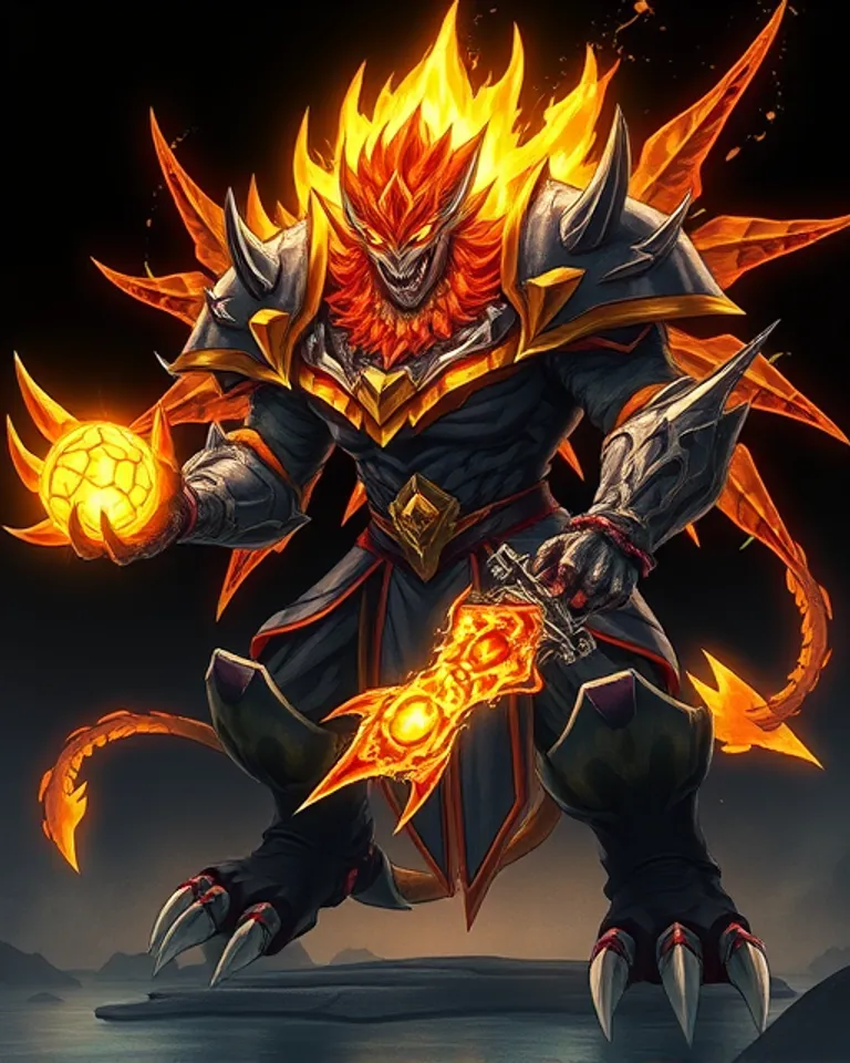 Portrait of The Lantern King