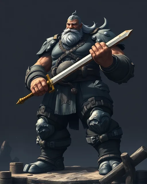 Portrait of Mountain Giant