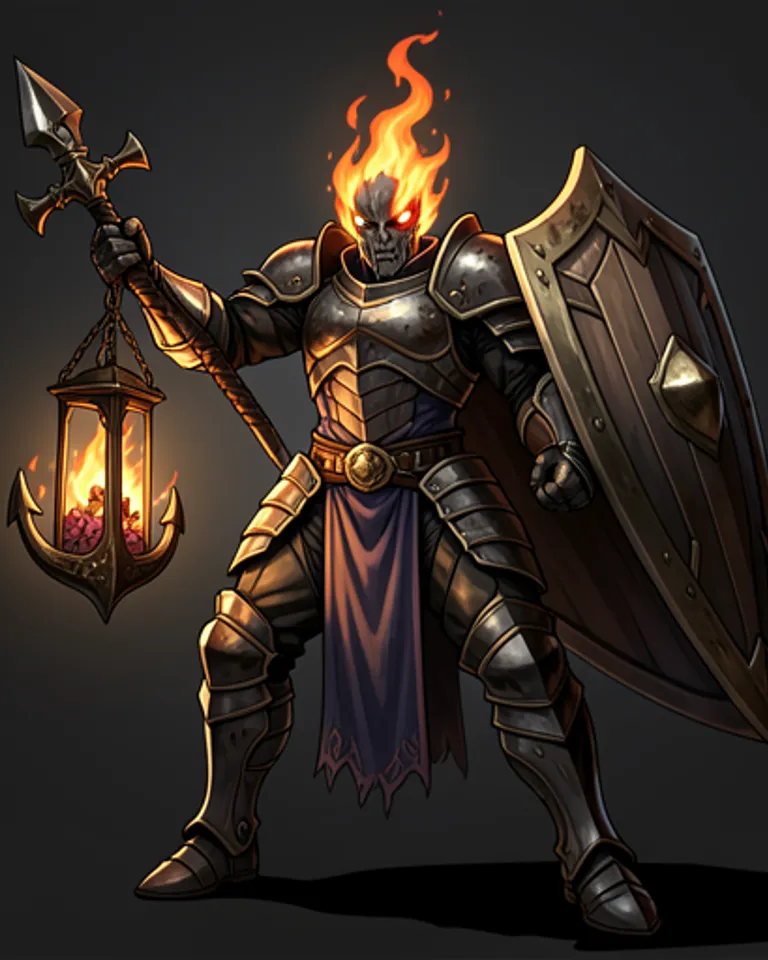 Portrait of Mordak "Soulwarden" Pyre