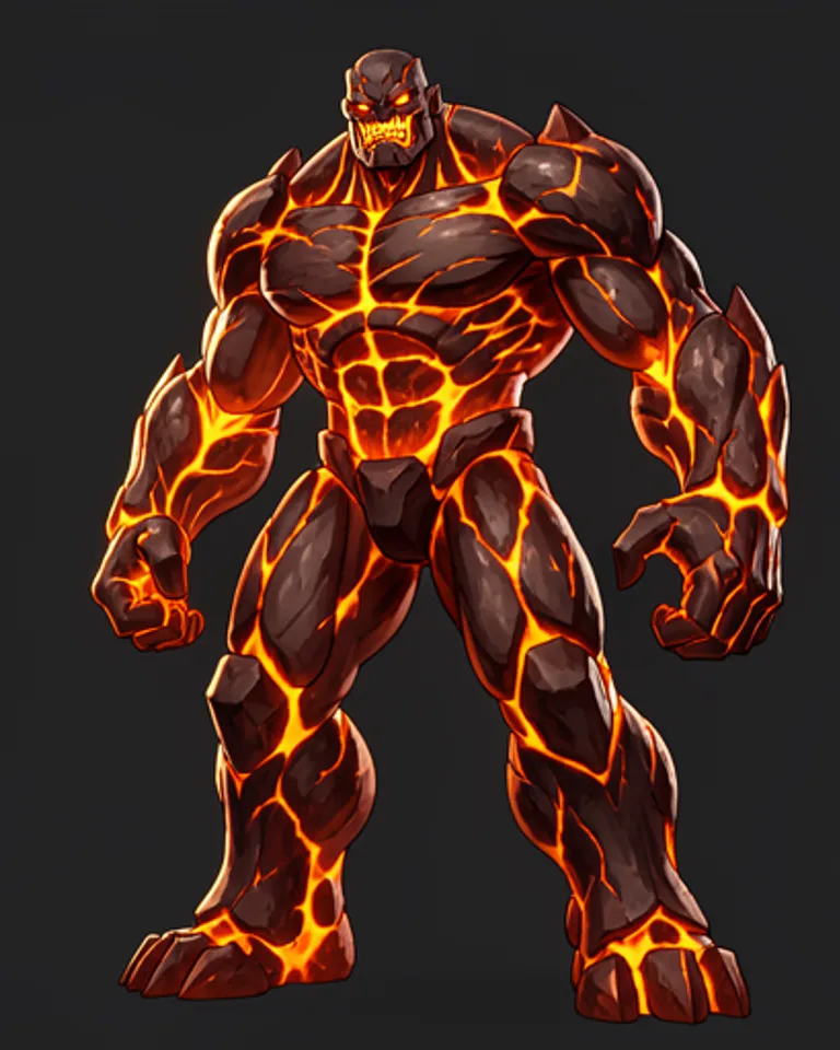 Portrait of MAGMA GOLEM