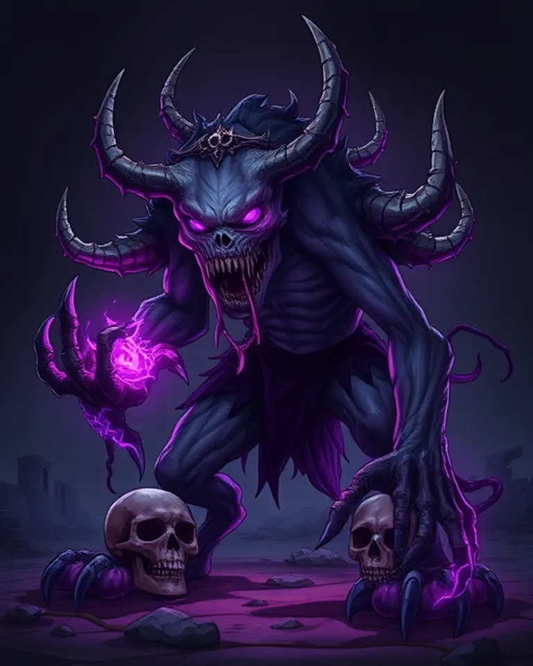 Portrait of Prince of Death