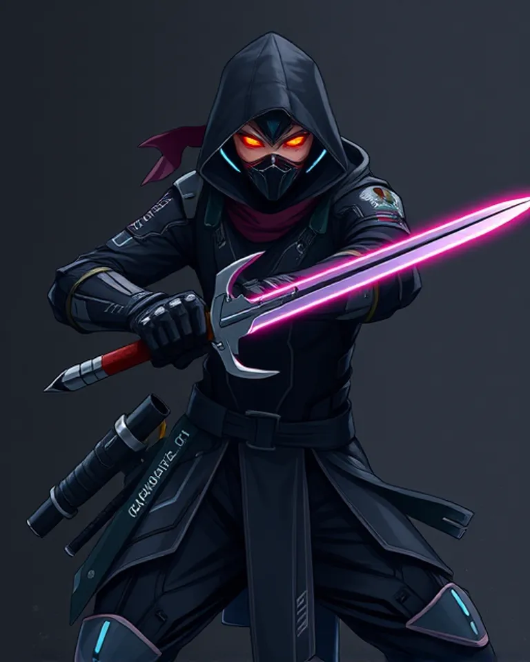 Portrait of Cipher Ronin
