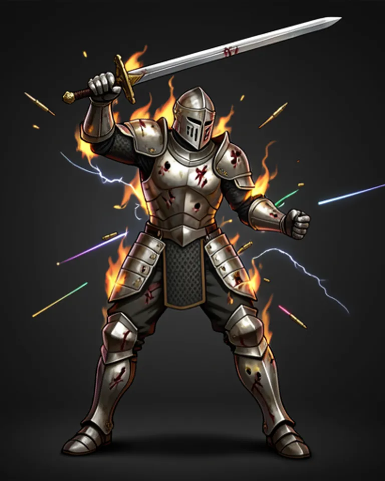 Portrait of Everyman Knight
